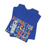Retro Running for Call Bells is My Cardio T-Shirt - Image 8