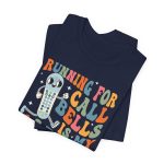 Retro Running for Call Bells is My Cardio T-Shirt - Image 7