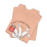 Call 9-Honk-Honk T-Shirt - Image 5