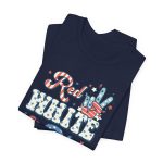 Red, White & Blue ICU Crew T-Shirt - Image 10