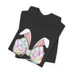 Custom Easter Bow with Stethoscope T-Shirt - Image 8