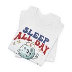 Retro Nurse All Night T-Shirt - Image 2