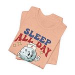 Retro Nurse All Night T-Shirt - Image 10