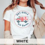 Hot Girls Hit Curbs EMS T-Shirt - Image 5