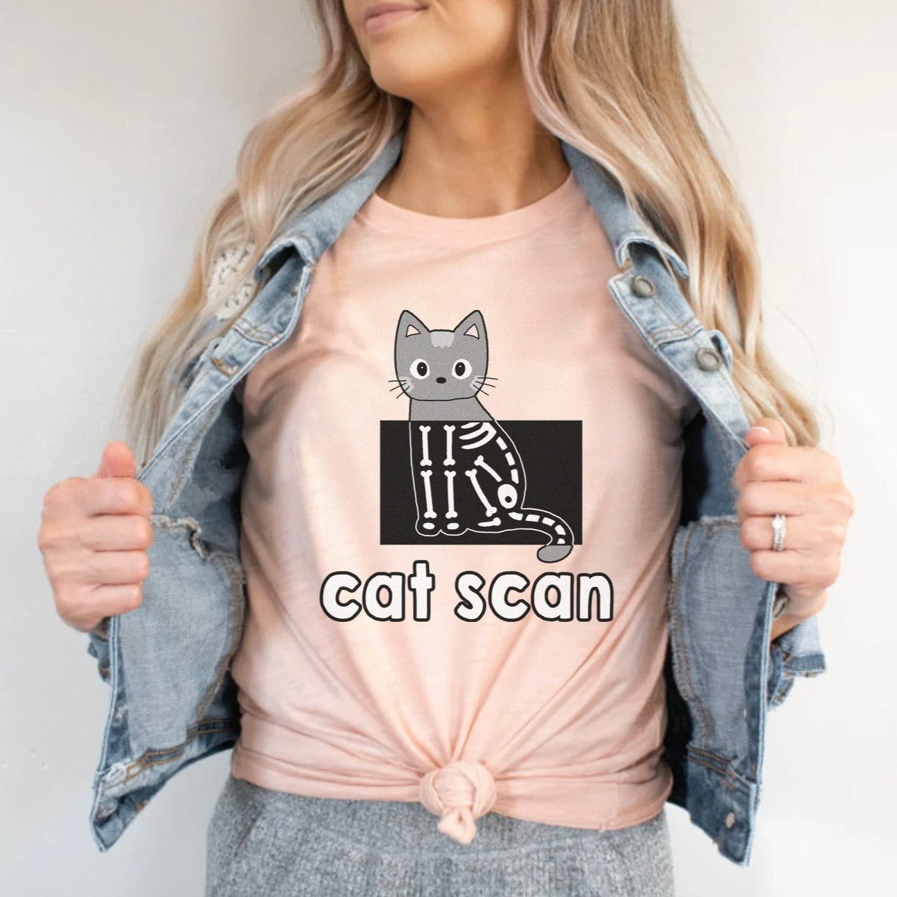 catscanpeach Cat Scan T-Shirt - Image 1