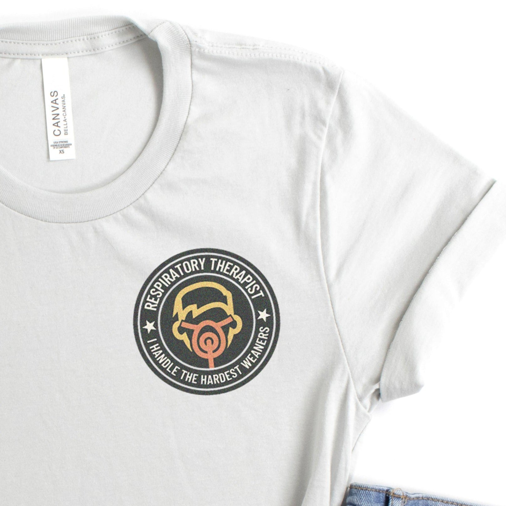 hardestweanerssilver I Handle the Hardest Weaners Minimalist T-Shirt - Image 1