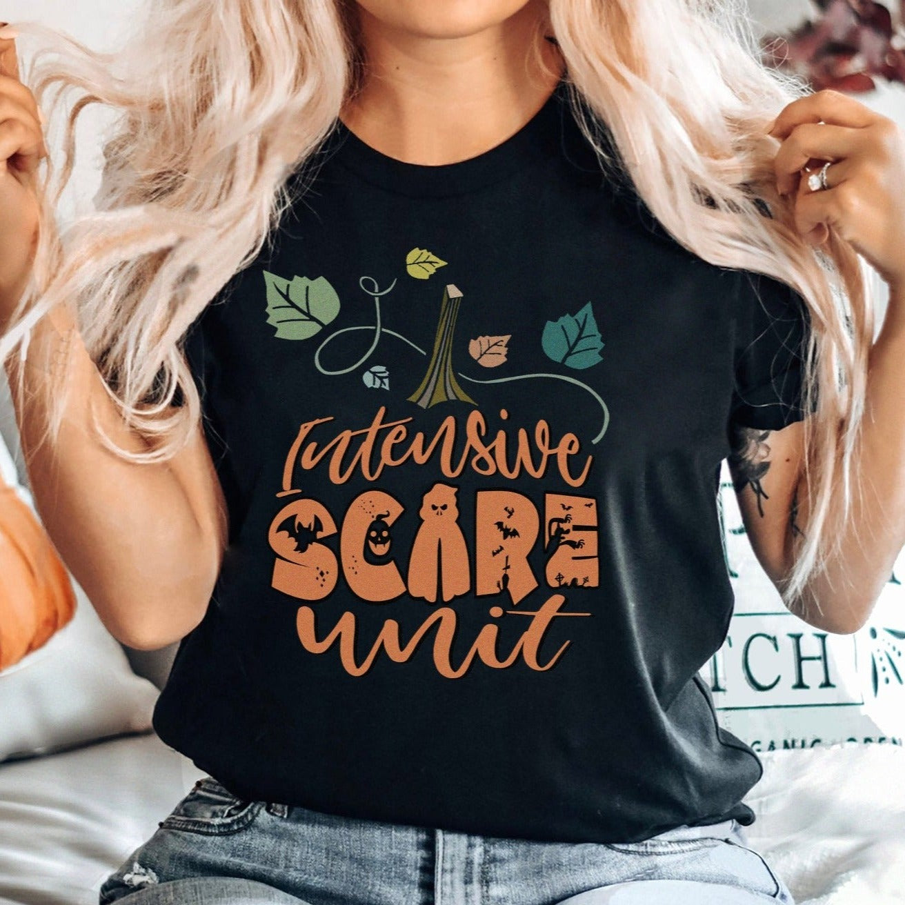 intensivescareunitblack Intensive Scare Unit T-shirt - Image 1