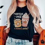 Pumpkin Spice & Medical Advice T-Shirt - Image 3
