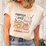 Pumpkin Spice & Medical Advice T-Shirt - Image 4
