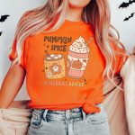 Pumpkin Spice & Medical Advice T-Shirt - Image 2