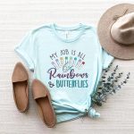 My Job is All Rainbows and Butterflies T-shirt - Image 4